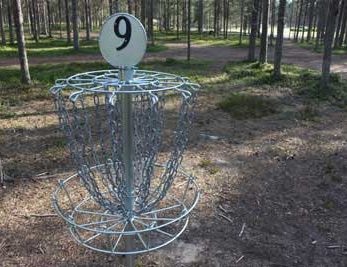 frisbeegolf